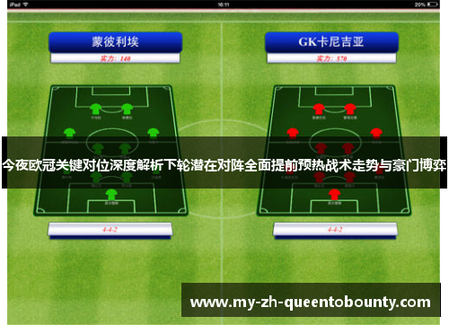 今夜欧冠关键对位深度解析下轮潜在对阵全面提前预热战术走势与豪门博弈
